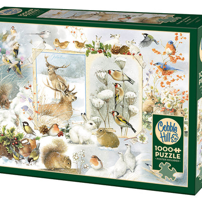 Jigsaw Puzzles, Cobble Hill: Nature Journal – Winter 1000pc Puzzle