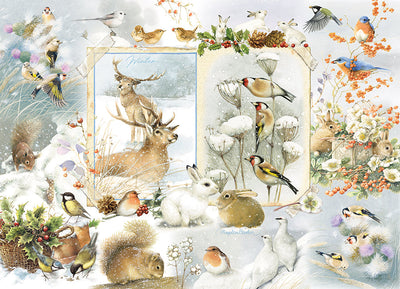 Jigsaw Puzzles, Cobble Hill: Nature Journal – Winter 1000pc Puzzle