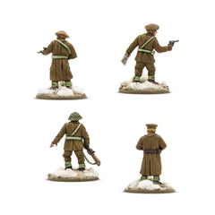Bolt Action: British & Canadian Infantry Winter Platoon Commanders