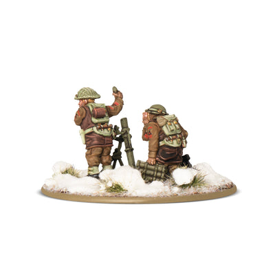 All Products, Bolt Action: British & Canadian Infantry Winter) Medium Mortar Team