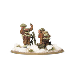 Bolt Action: British & Canadian Infantry Winter) Medium Mortar Team