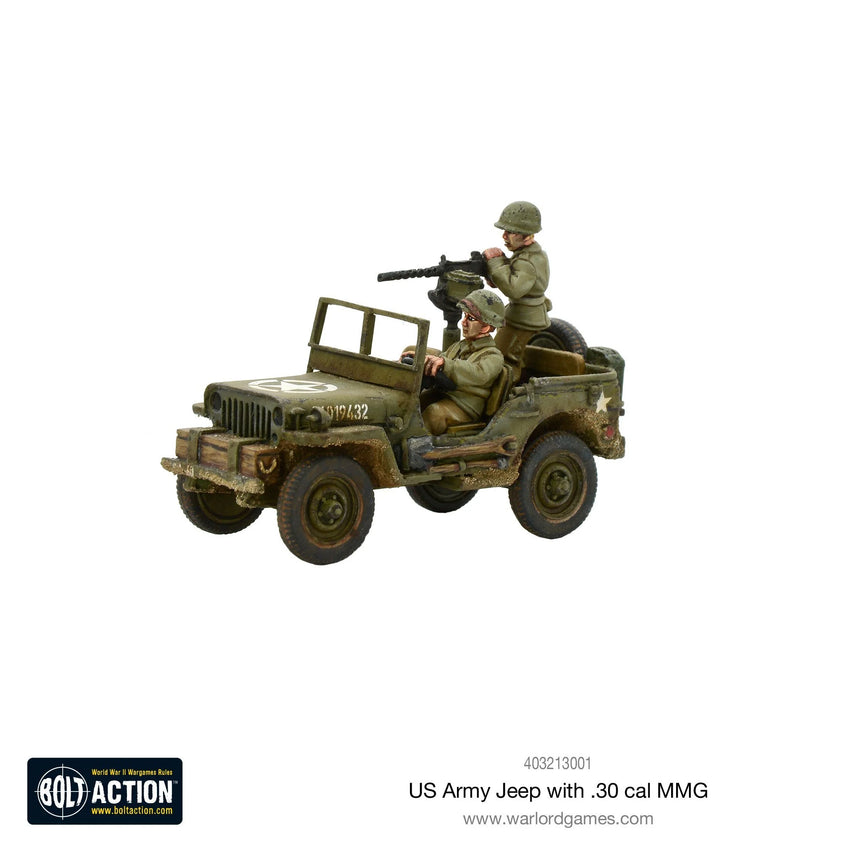 US Army Jeep with .30 cal MMG