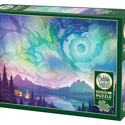 Jigsaw Puzzles, Cobble Hill: Aurora 1000pc Puzzle