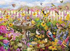 Cobble Hill: Backyard Bird Bath 1000pc Puzzle