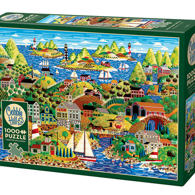 Jigsaw Puzzles, Cobble Hill: Home From the Sea 1000pc Puzzle