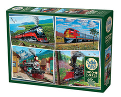 Cobble Hill: Historic Locomotives 1000pc Puzzle