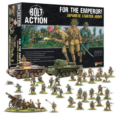 Miniatures, Bolt Action: For the Emperor! Japanese Starter Army