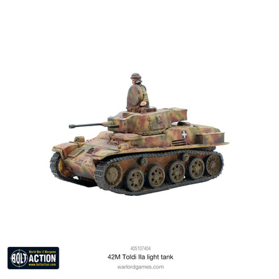 Miniatures, Bolt Action: 42M Toldi IIA Light Tank