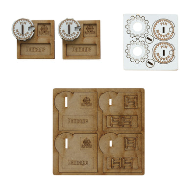 Accessories, Bolt Action: MDF Vehicle Pin Markers