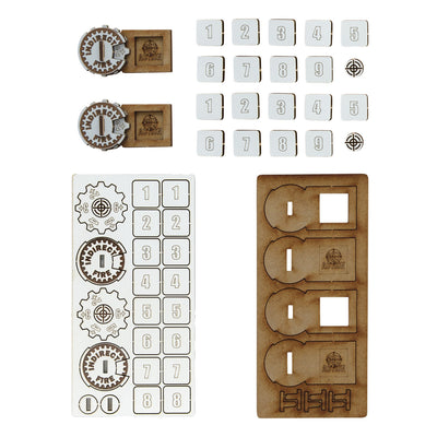 Accessories, Bolt Action: MDF Artillery Zeroing In Markers