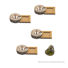 Bolt Action: MDF Unit Pin Markers – USA