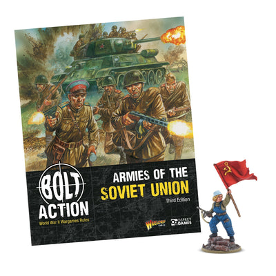 Warlord Games, Bolt Action: Armies of the Soviet Union Third Edition with Special Miniature