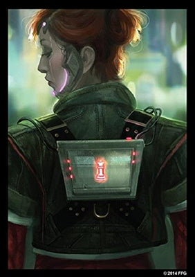 Accessories, Android Netrunner: Art Sleeves Deep Red