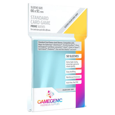 BCW Spectrum Premium Oversized Card Sleeves - 50-Pack, 89 X 127mm, Double Size, Clear Glossy BCW Spectrum Premium Oversized Card Sleeves - 50-Pack, 89 X 127mm, Double Size, Clear Glossy