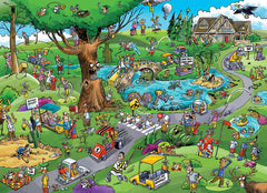 Cobble Hill: DoodleTown – Par for the Course 1000pc Puzzle