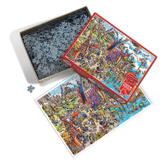 Cobble Hill: DoodleTown – Viking Village 1000pc Puzzle