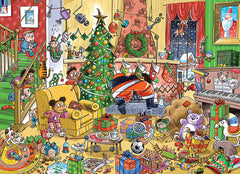 Cobble Hill: DoodleTown – Catching Santa 1000pc Puzzle