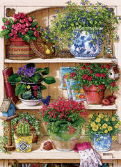 Cobble Hill: Flower Cupboard 500pc Puzzle