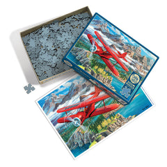 Cobble Hill: Beechcraft Staggerwing 500pc Puzzle