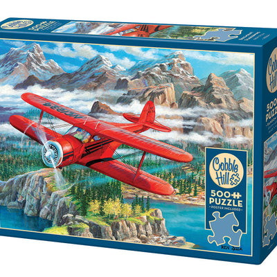 Jigsaw Puzzles, Cobble Hill: Beechcraft Staggerwing 500pc Puzzle