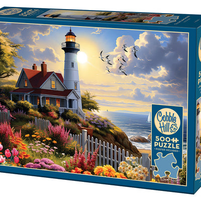 Jigsaw Puzzles, Cobble Hill: To the Lighthouse 500pc Compact Puzzle