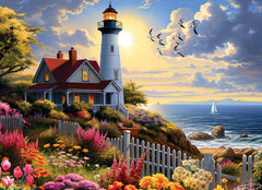 Cobble Hill: To the Lighthouse 500pc Compact Puzzle