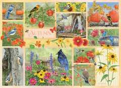 Cobble Hill: Garden Birds in Autumn 500pc Compact Puzzle