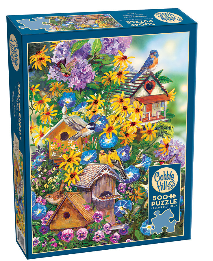 Cobble Hill: Summer Bounty 500pc Compact Puzzle