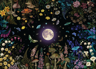 Jigsaw Puzzles, Cobble Hill: Night Garden 500pc Puzzle