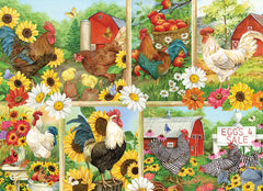 Cobble Hill: Cockadoodledo 500pc Puzzle