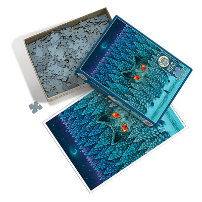 Jigsaw Puzzles, Cobble Hill: Be Wary the Silent Night 500pc Puzzle