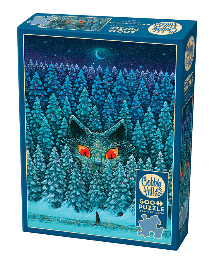 Cobble Hill: Be Wary the Silent Night 500pc Puzzle