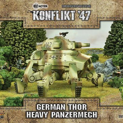 Miniatures, Konflikt '47: German Thor Heavy Panzermech