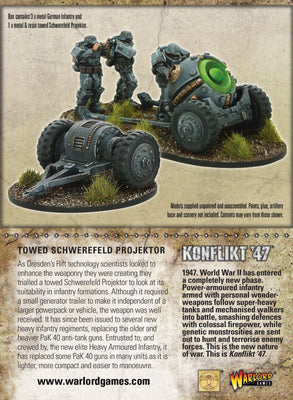 All Products, Konflikt '47: German Towed Schwerefeld Projektor