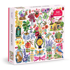Galison: Buzzy Bouquets 500pc Puzzle