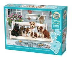 Cobble Hill: Porch Pals 350pc Family Puzzle