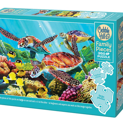 Jigsaw Puzzles, Cobble Hill: Molokini Current 350pc Family Puzzle