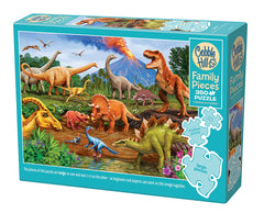 Cobble Hill: Dinos 350pc Family Puzzle