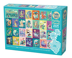 Cobble Hill: Animal Alphabet 350pc Puzzle