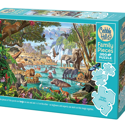 Jigsaw Puzzles, Cobble Hill: River of Life 350pc Puzzle