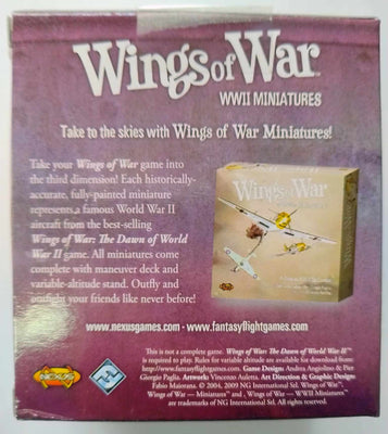 All Products, Wings of War: Airplane Pack Series I – Grumman F4F-3 Martlet Black