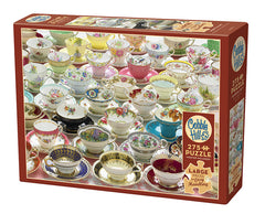 Cobble Hill: More Teacups 275pc Easy Handling Puzzle