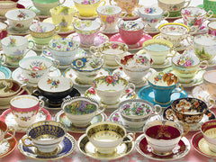 Cobble Hill: More Teacups 275pc Easy Handling Puzzle