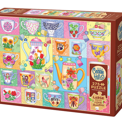 Jigsaw Puzzles, Cobble Hill: Which Cup? 275pc Easy Handling Puzzle