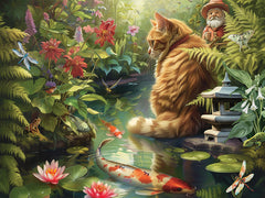 Cobble Hill: Koi Cat 275pc Easy Handling Puzzle