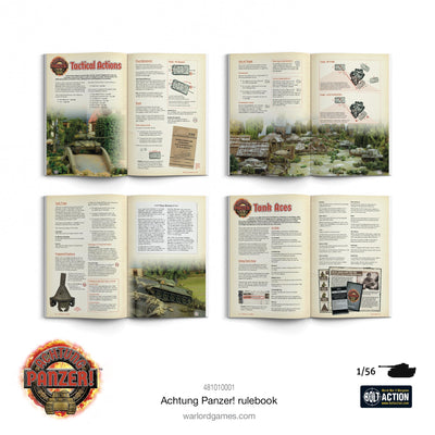 Products, Achtung Panzer! Rulebook Softcover