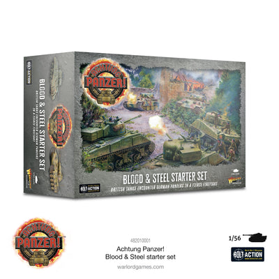 Miniatures, Achtung Panzer! Blood & Steel Starter Set