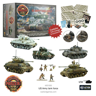 Miniatures, Achtung Panzer! US Army Tank Force