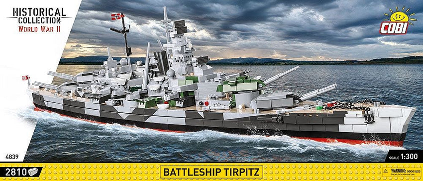 COBI Battleship Tirpitz 2880pc