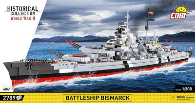 COBI - Construction Blocks, Battleship Bismark 2789PC